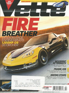 VETTE 2011 APR - HEINRICY GS #1, 1100hp C6, MOVIE VETTES, FRAME HISTORY